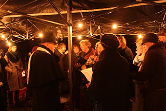 Gezellige Kerstsfeer op het Boerenkerkhof 2018